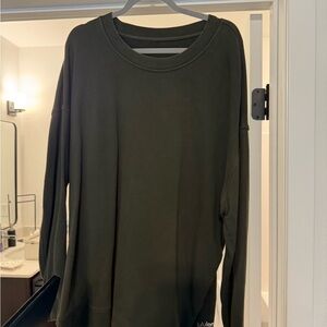 Lululemon Olive Green Long Sleeve Shirt